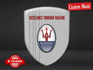 Maserati Étiquettes Affaires Résistantes Limitées Stylées